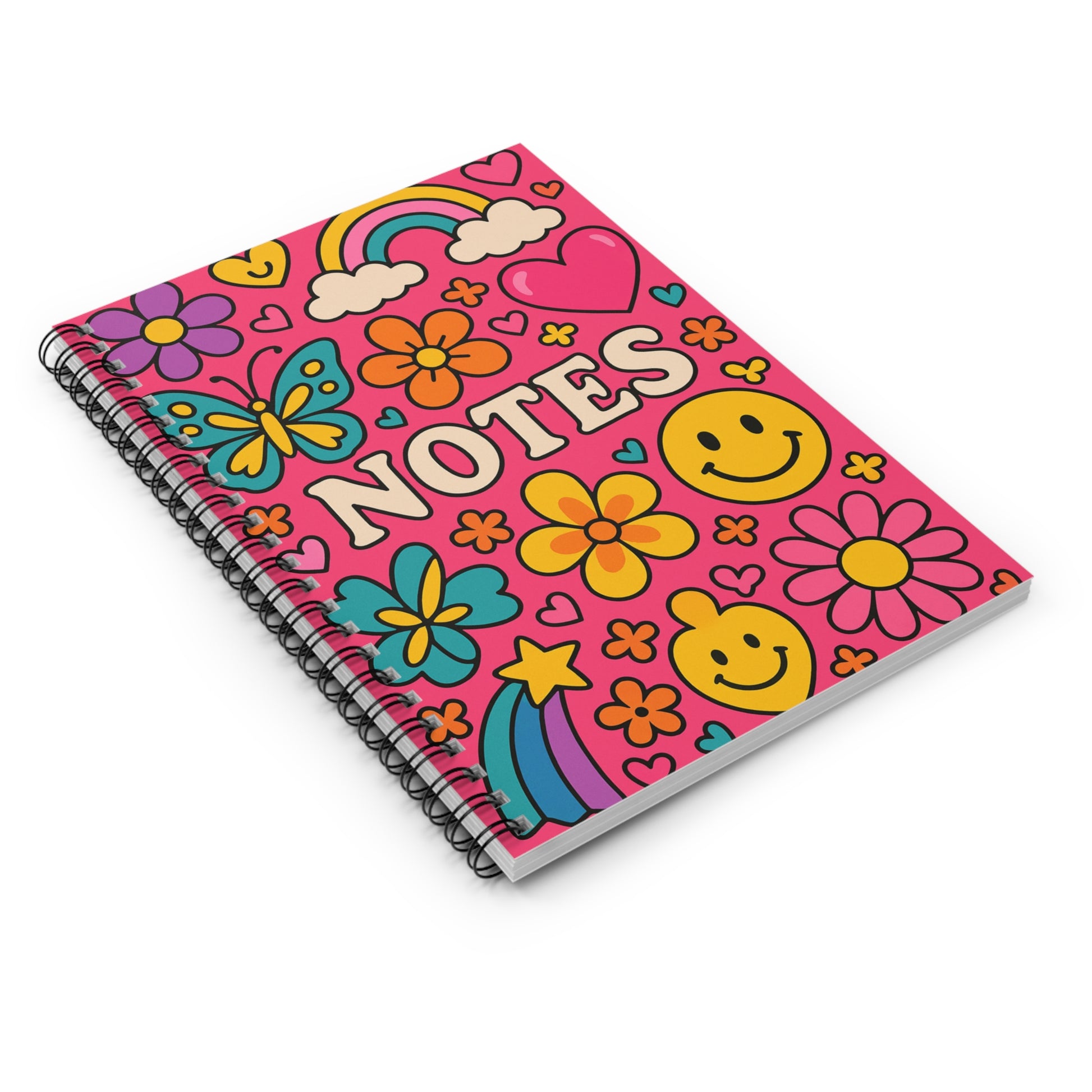 Colorful Spiral Notebook | Cute Stationery, Journaling, School Supplies, Gift for Kids, Notes, Party Favor