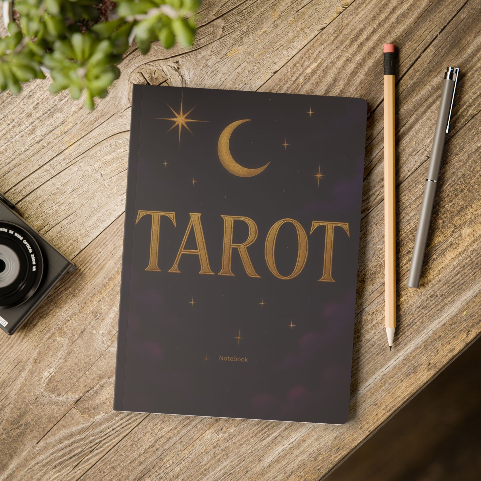 Softcover Journal Tarot Notebook Purple