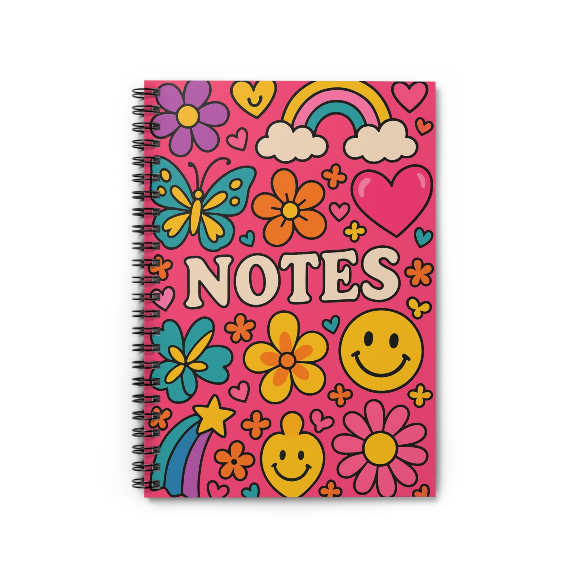 Colorful Spiral Notebook | Cute Stationery, Journaling, School Supplies, Gift for Kids, Notes, Party Favor
