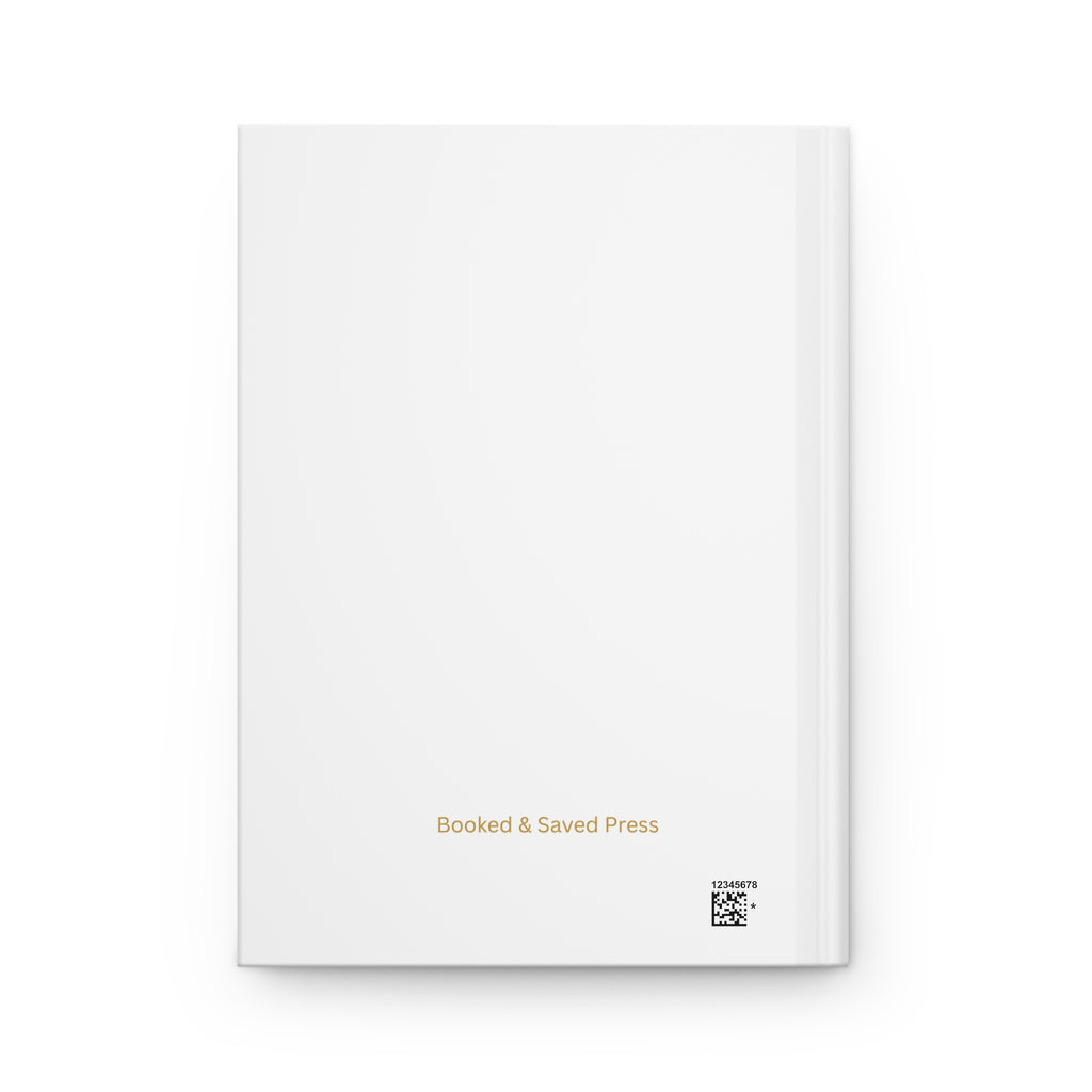 Hardcover Journal Matte Business Meeting Notebook white
