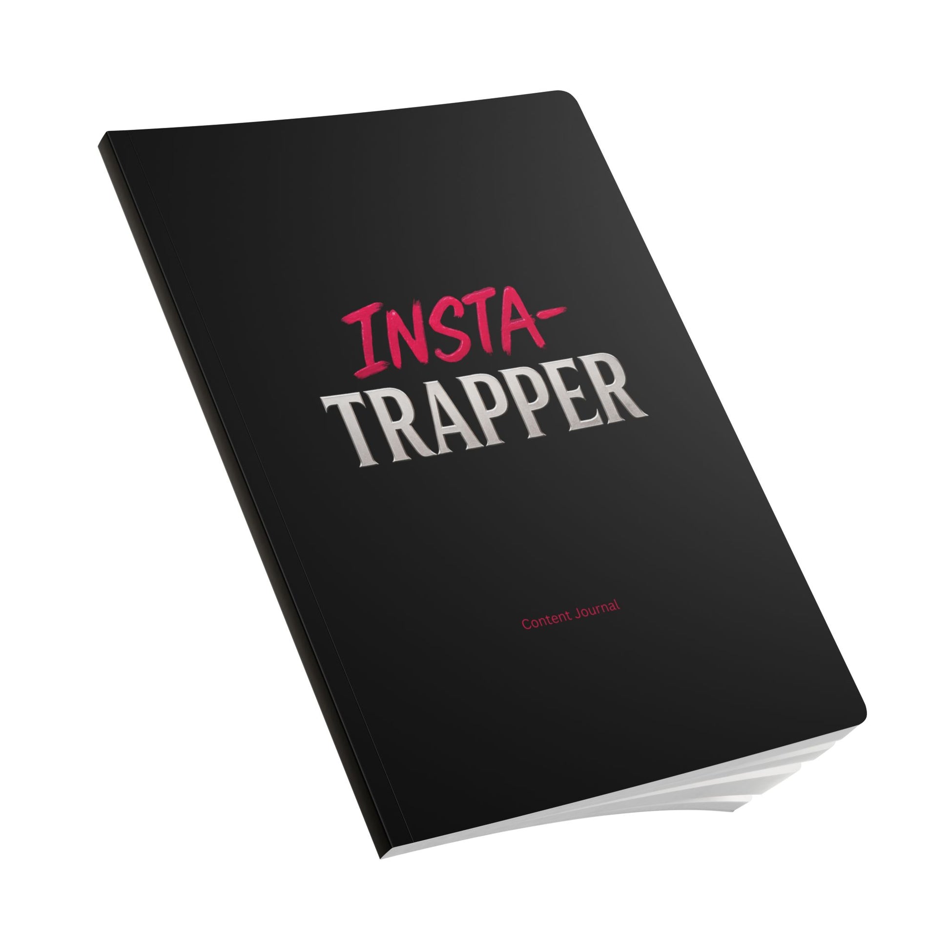 Black Insta Trapper Content Creator Softcover Journal