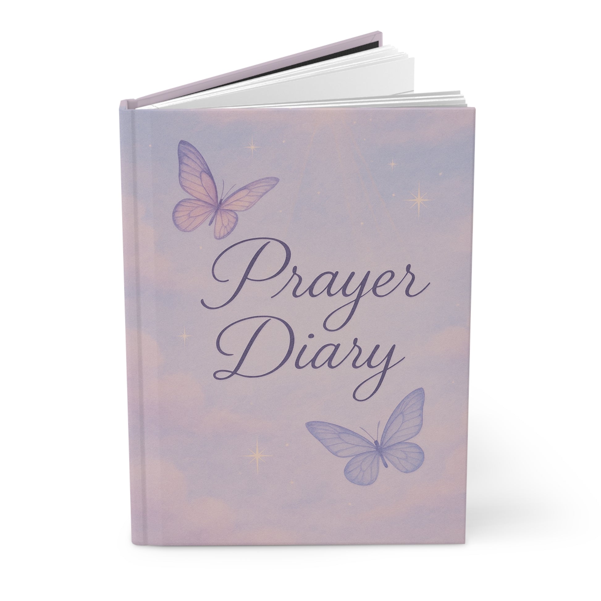 Hardcover Prayer Diary Purple