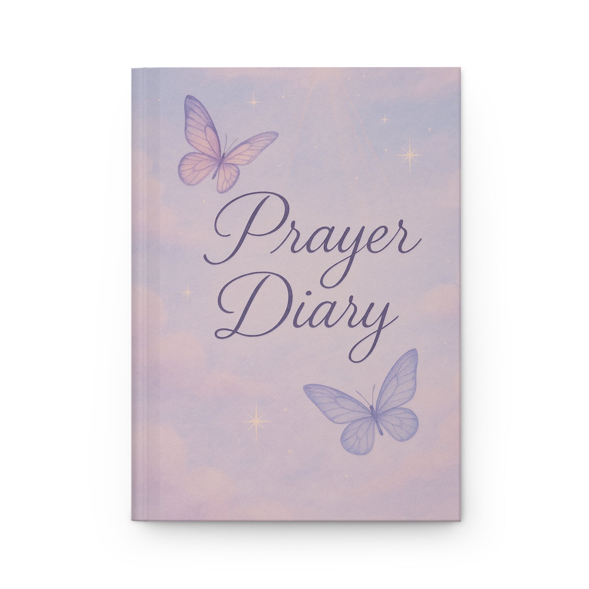 Hardcover Prayer Diary Purple
