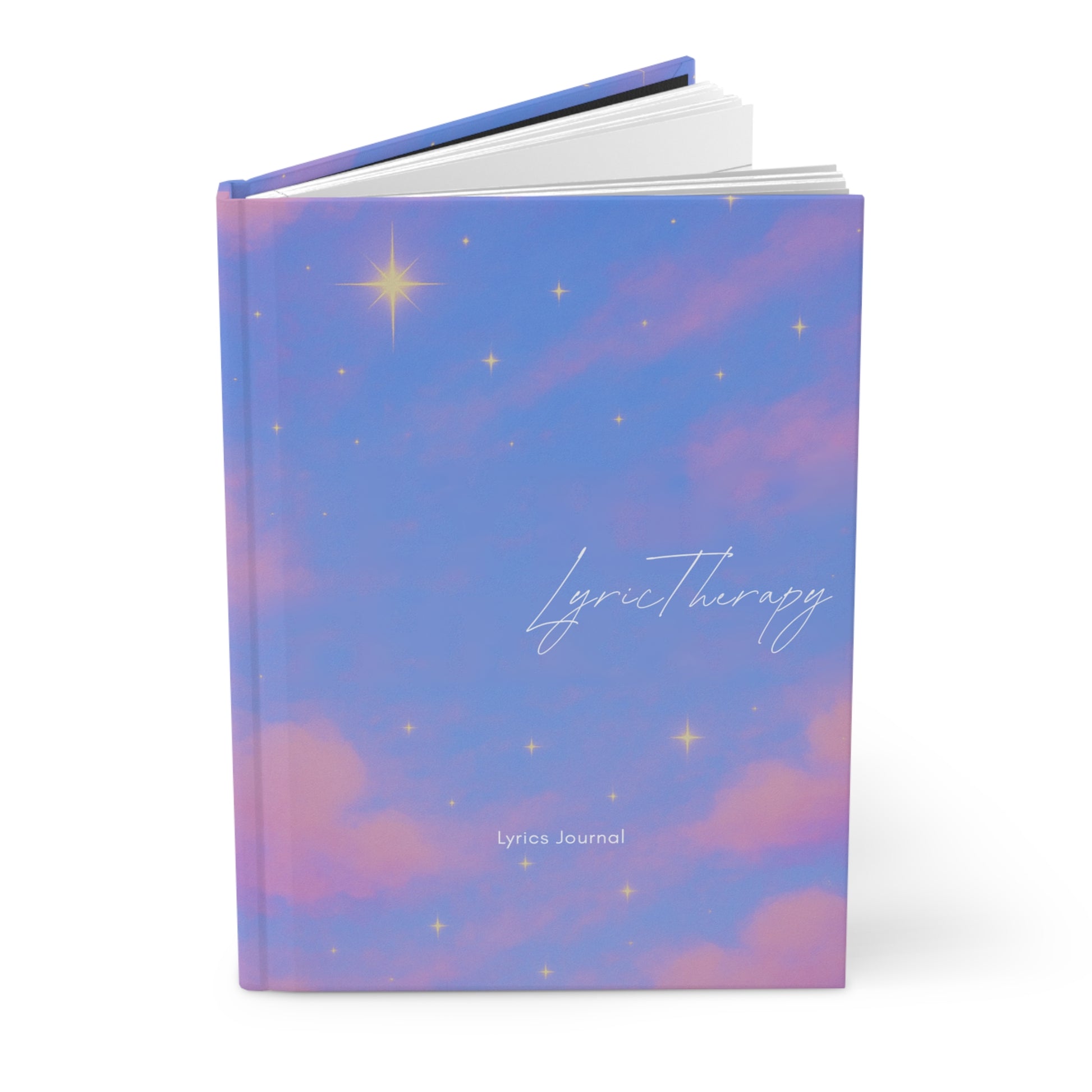 Hardcover Lyric Therapy Journal In the clouds