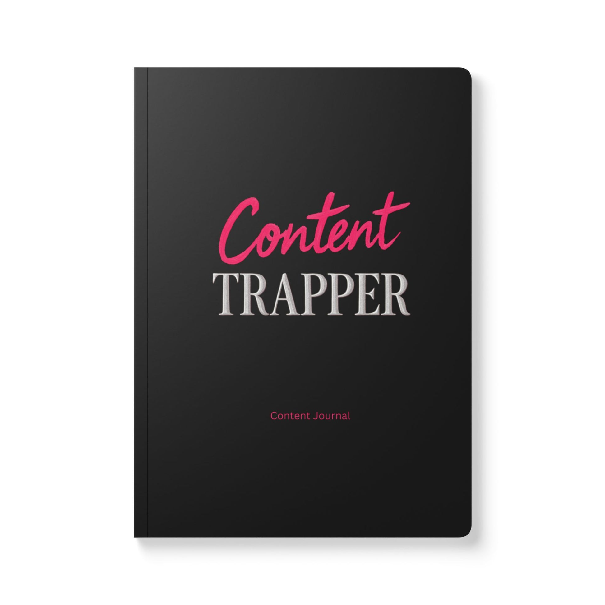 Softcover Journal Black Content Trapper Content Journal