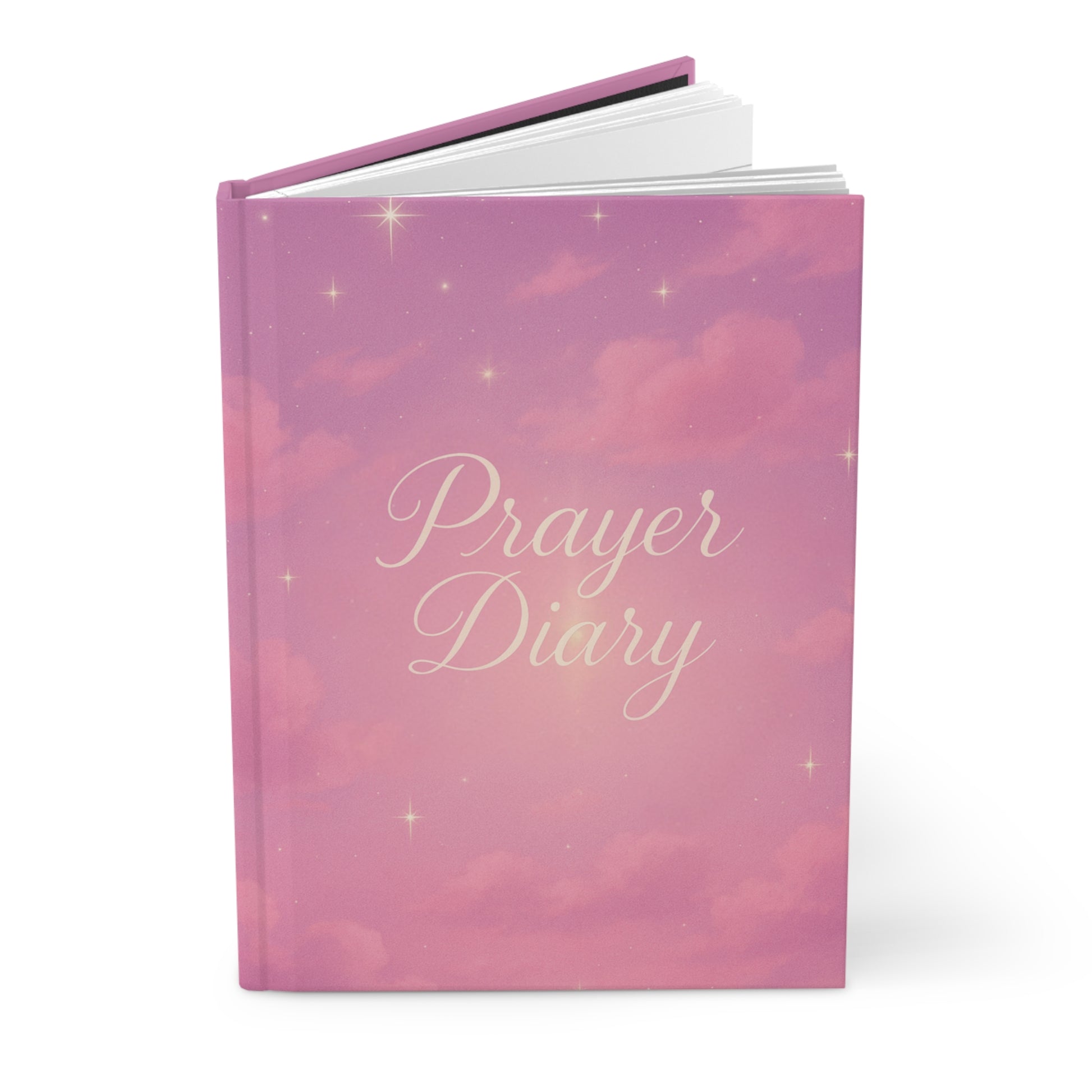 Hardcover Journal Matte Pink Prayer Diary