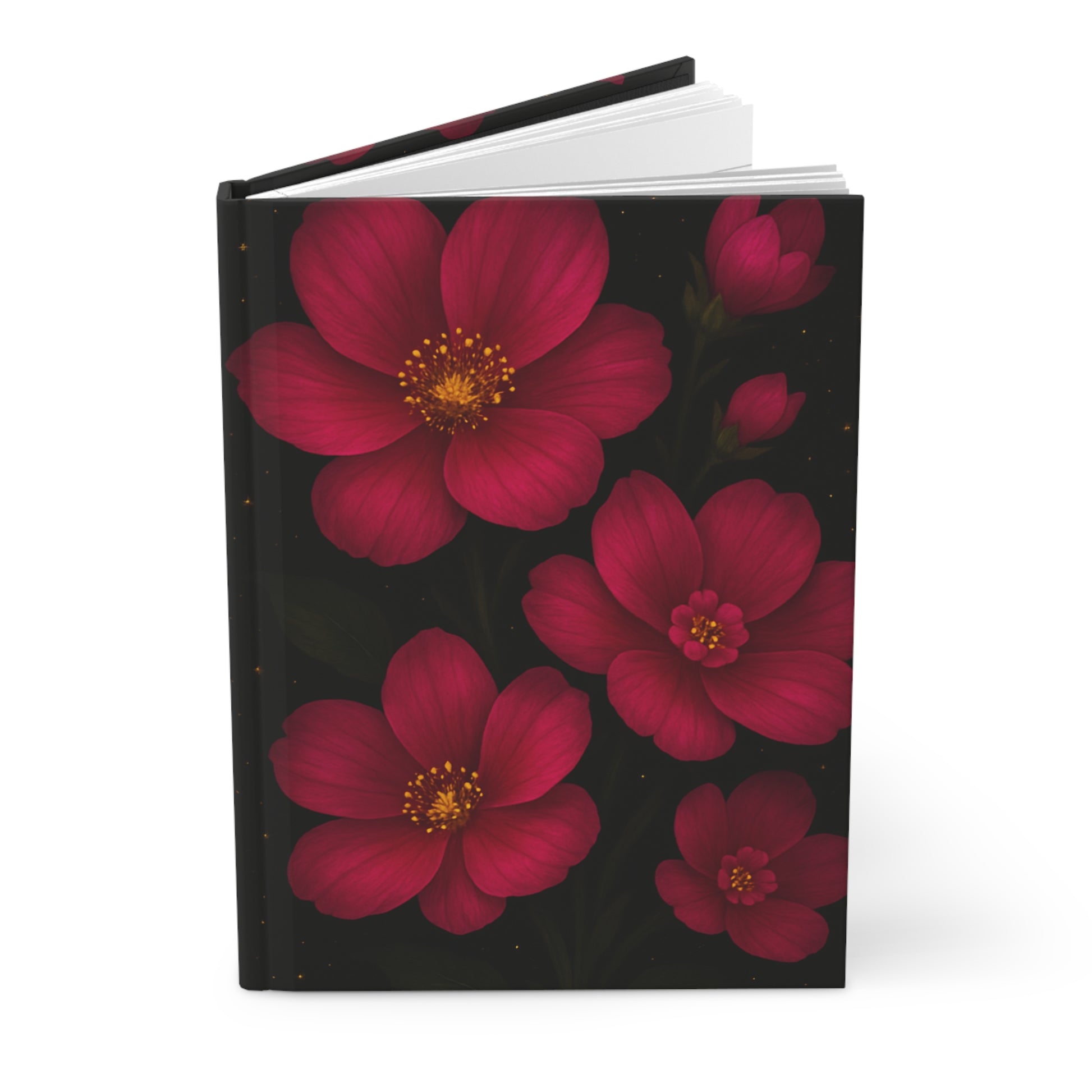 Floral Fantasy Journal | Beautiful Flower Notebook, Writing Journal, Gift for Writers, Aesthetic Planner, Floral Decor