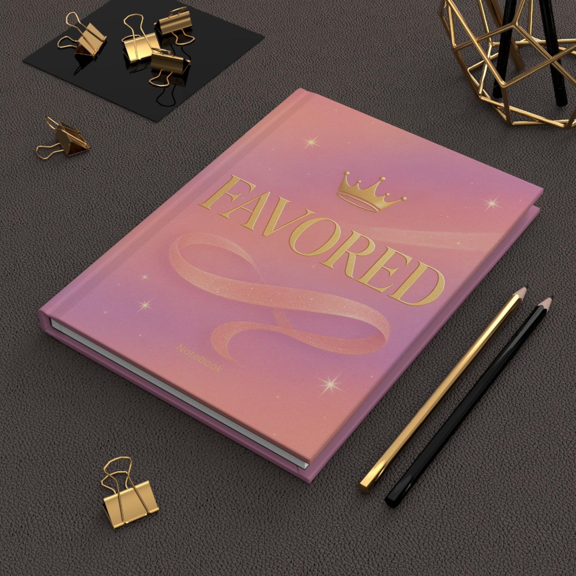 Hardcover “Favored” Notebook