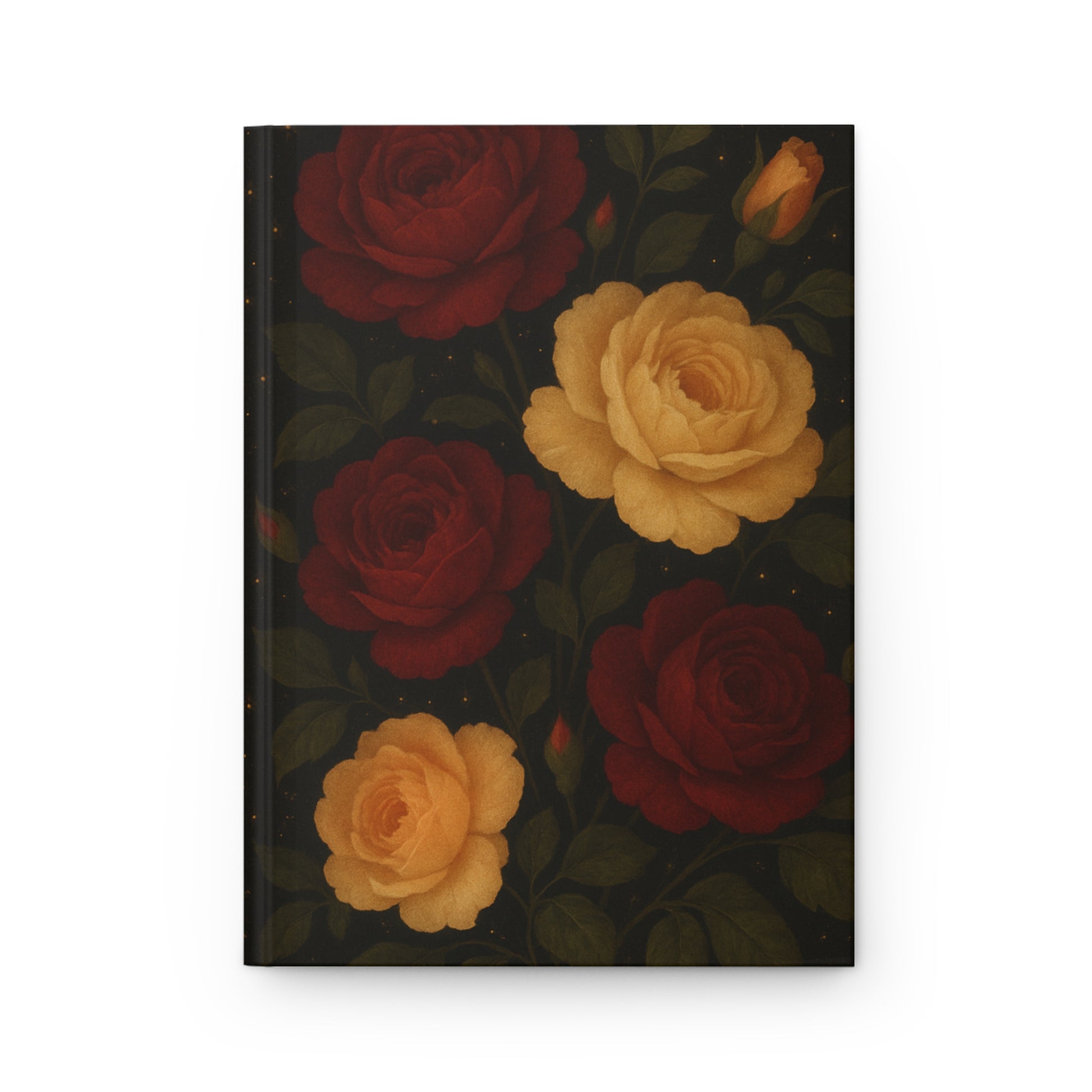 Vintage Floral Hardcover Journal for Thoughts & Dreams, Perfect Gift for Writers, Artists, & Nature Lovers, Elegant Note-taking