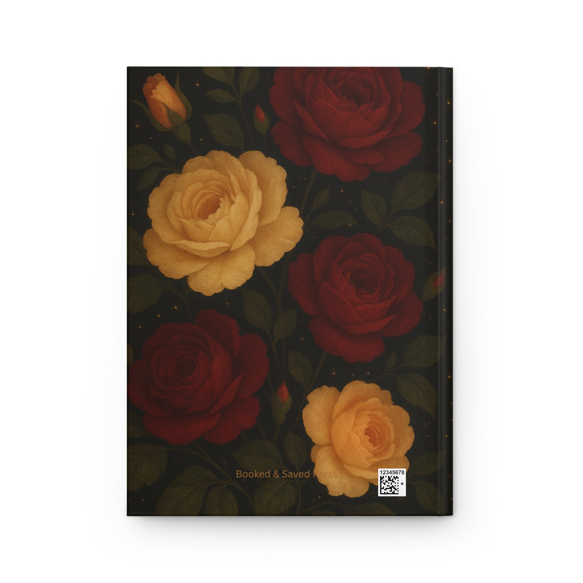 Vintage Floral Hardcover Journal for Thoughts & Dreams, Perfect Gift for Writers, Artists, & Nature Lovers, Elegant Note-taking