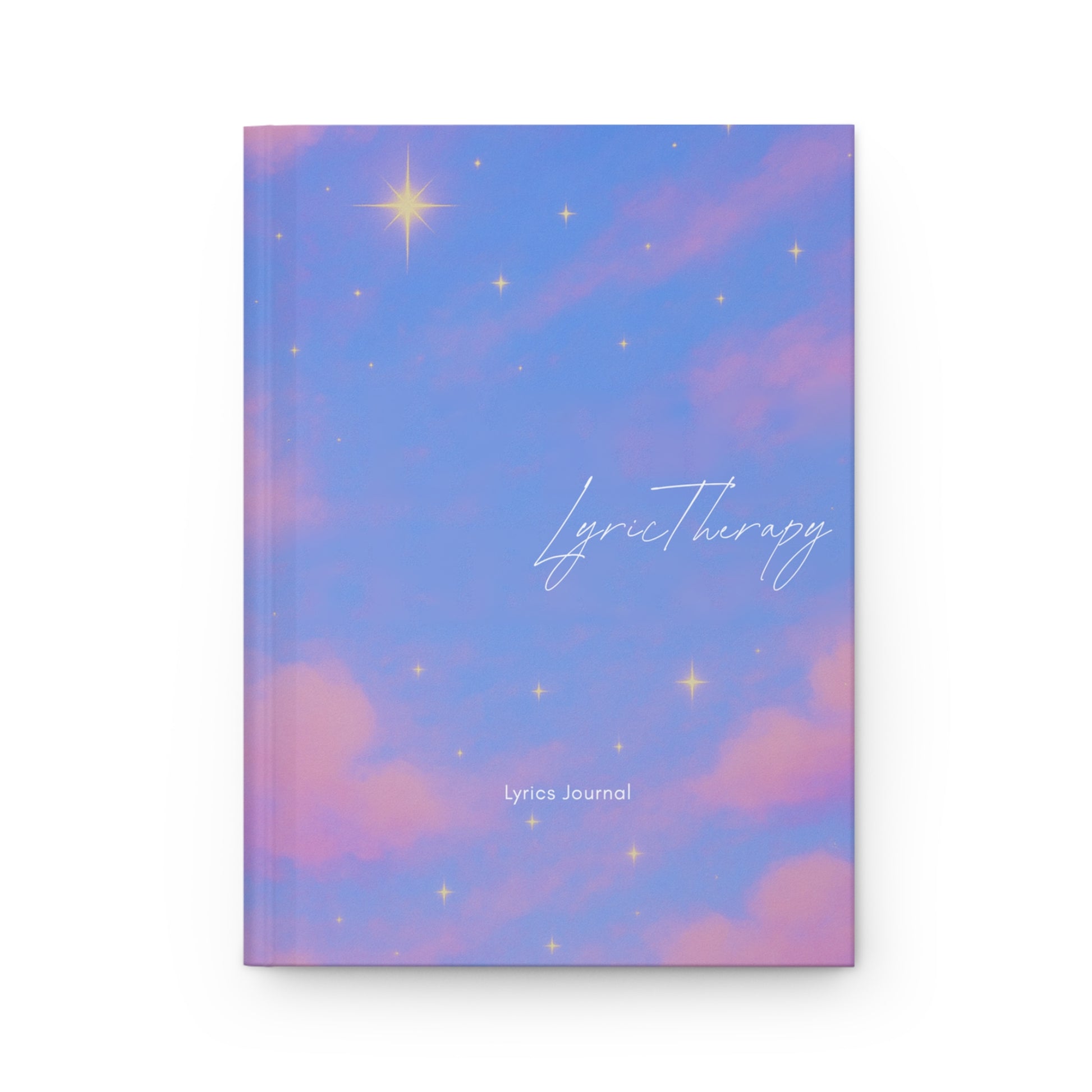 Hardcover Lyric Therapy Journal In the clouds