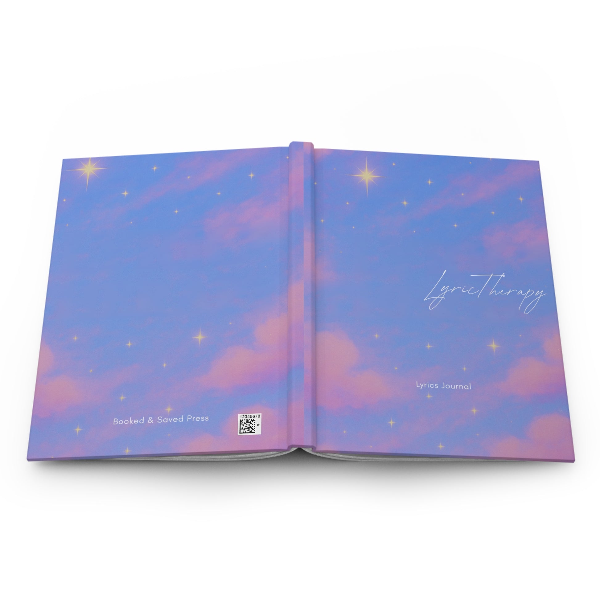 Hardcover Lyric Therapy Journal In the clouds