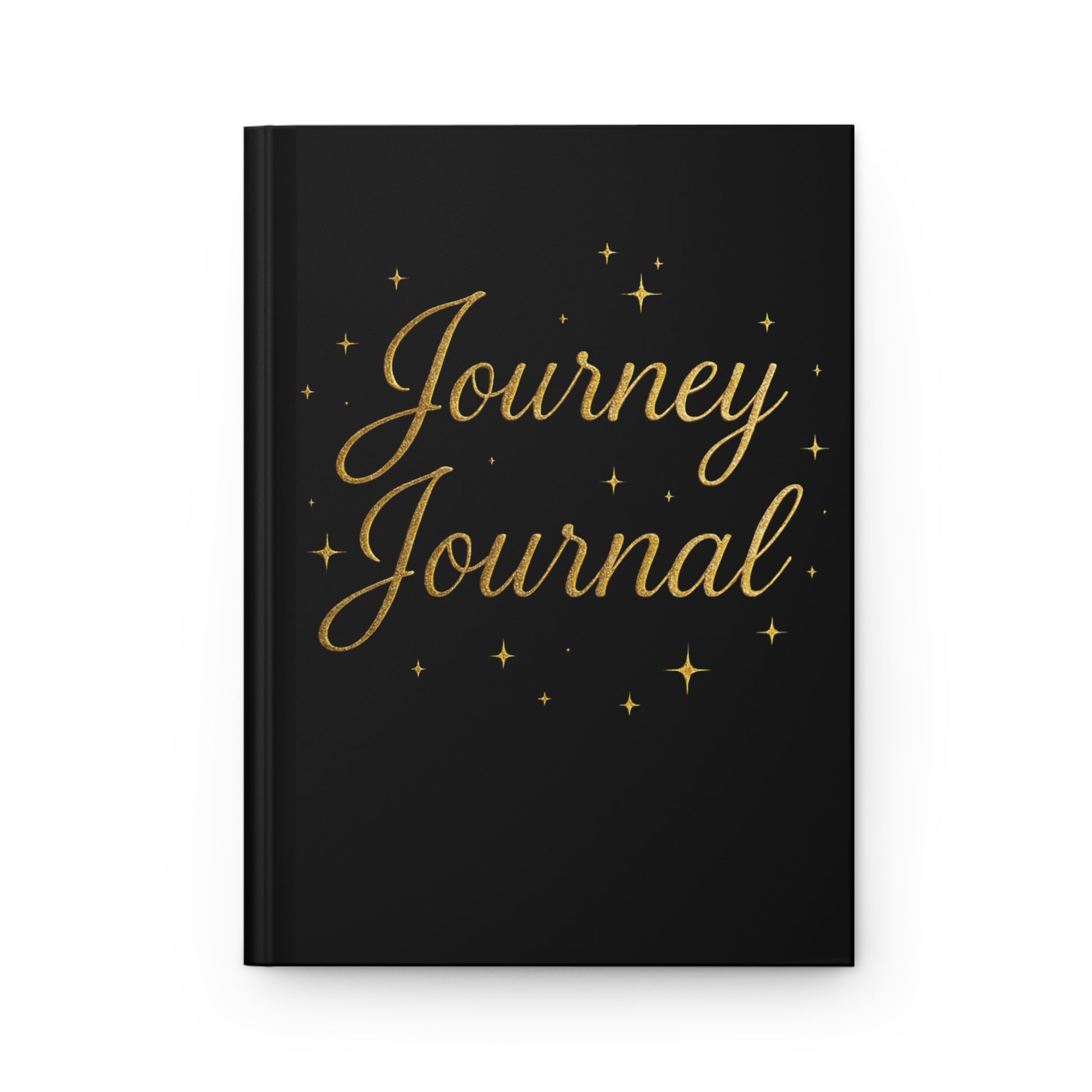 Hardcover Journey Journal Black and Gold