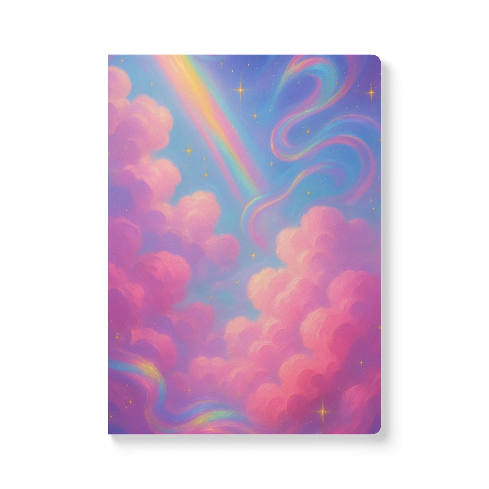 Dreamy Clouds Softcover Journal | Inspirational Writing Notebook, Gift for Artists, Journaling, Personal Reflection, Home Office Decor