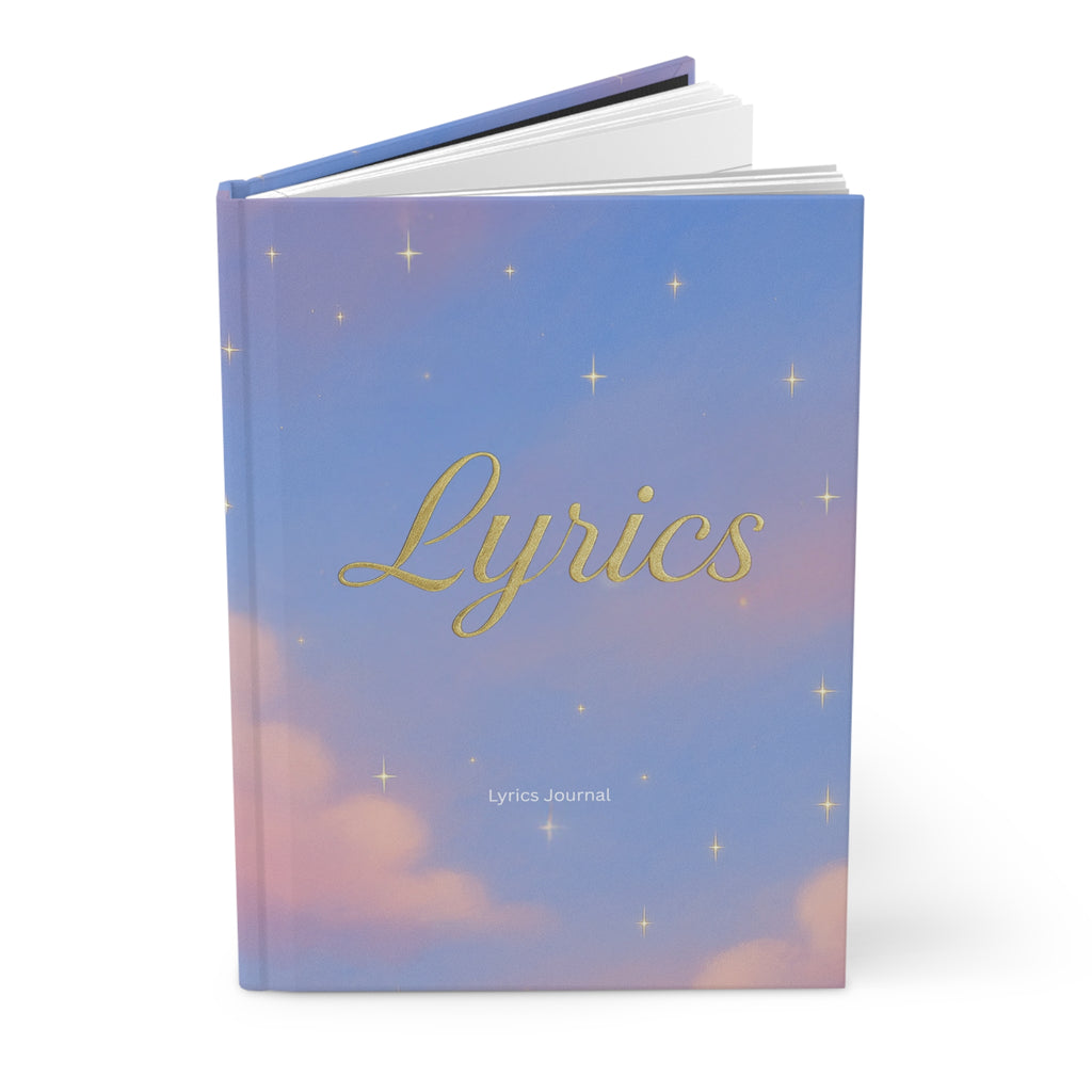 Hardcover Lyrics Journal “Lyrics”