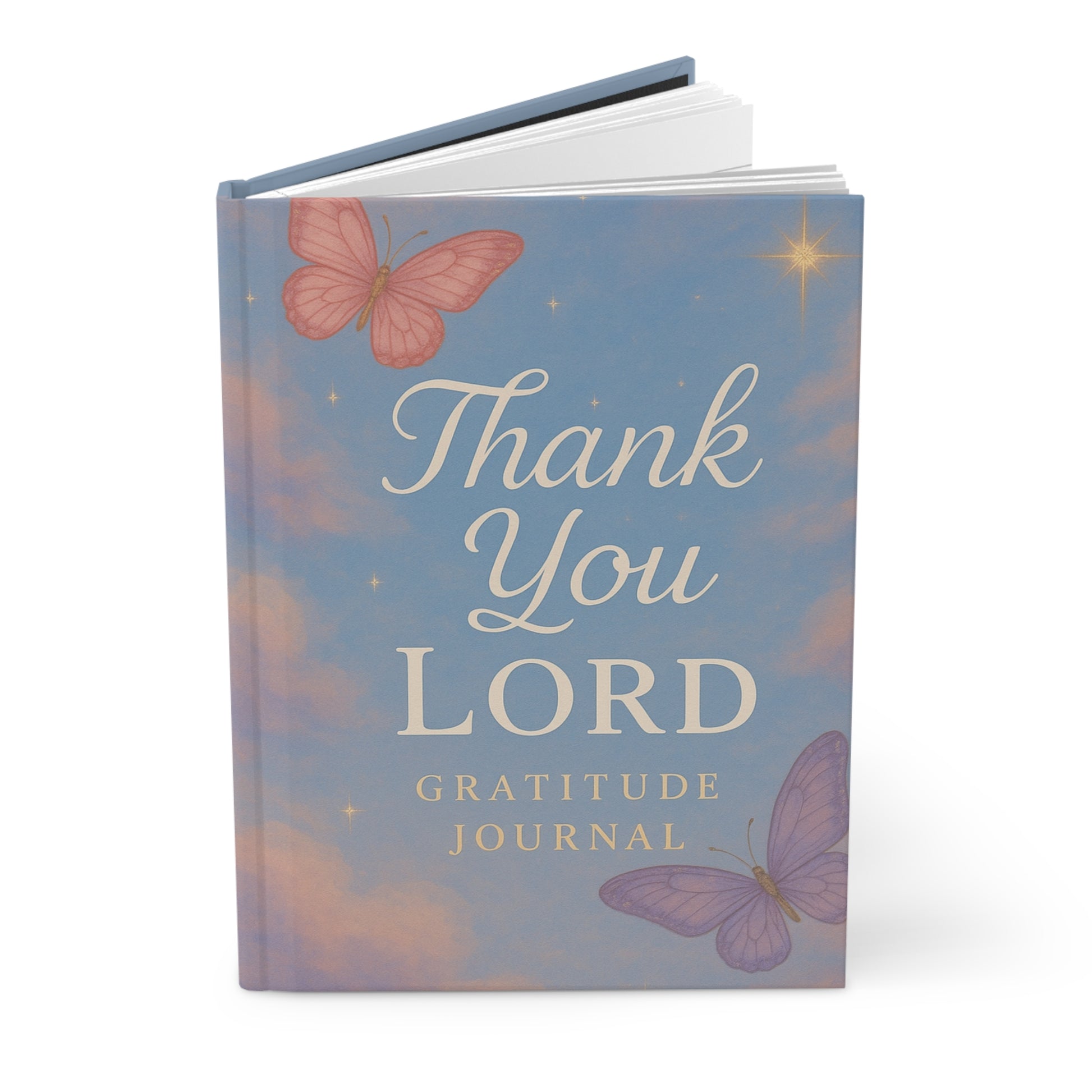 Hardcover Gratitude Journal “Thank You Lord”