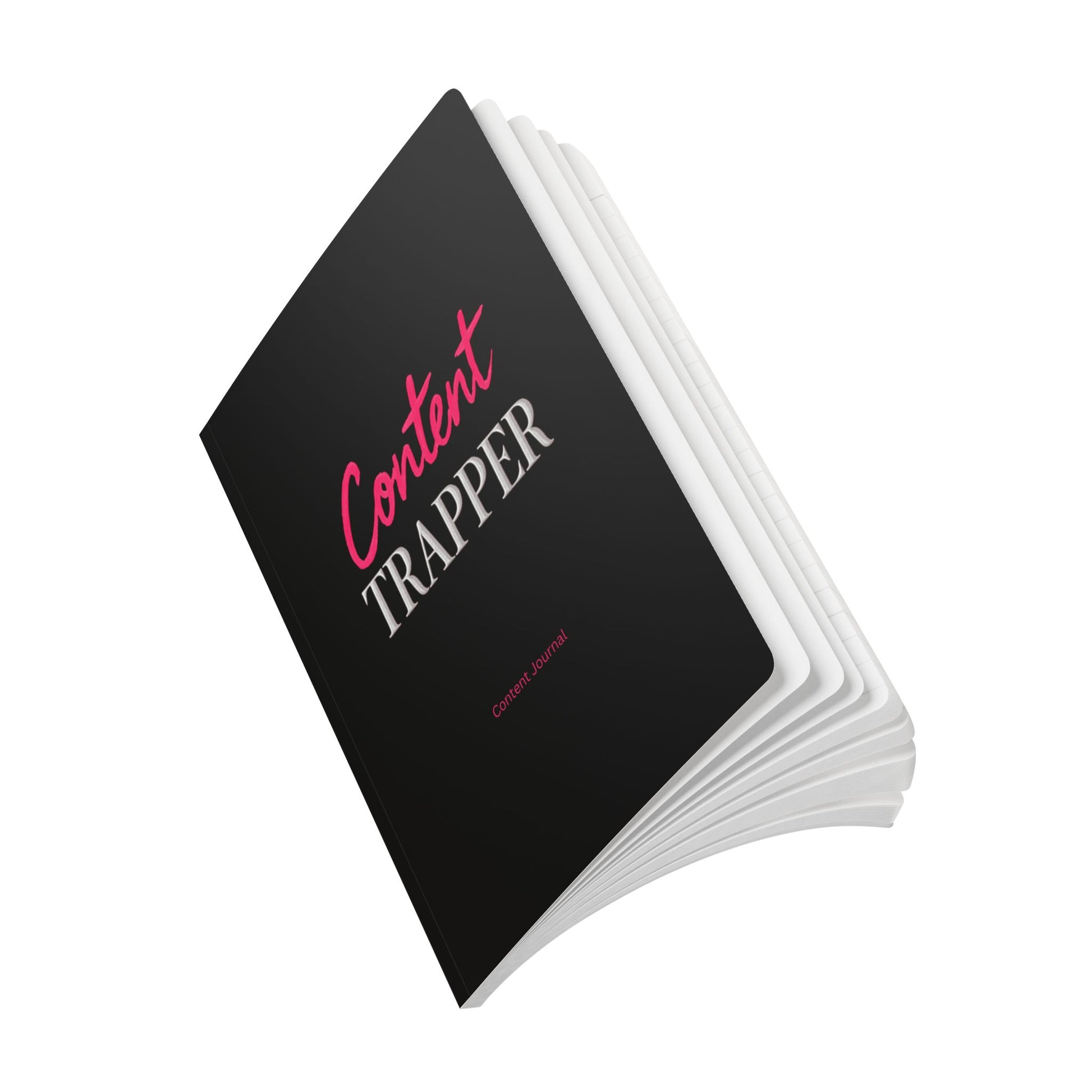 Softcover Journal Black Content Trapper Content Journal