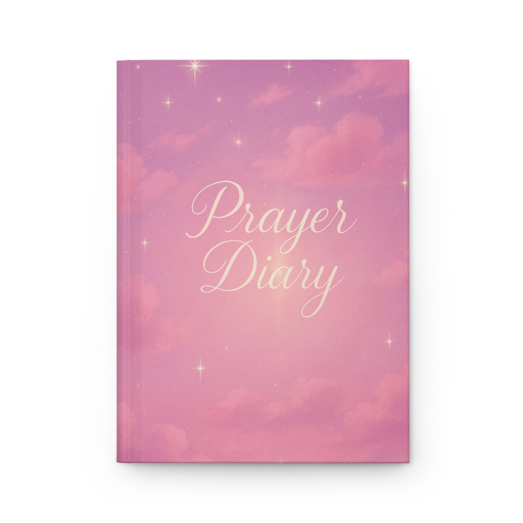 Hardcover Journal Matte Pink Prayer Diary