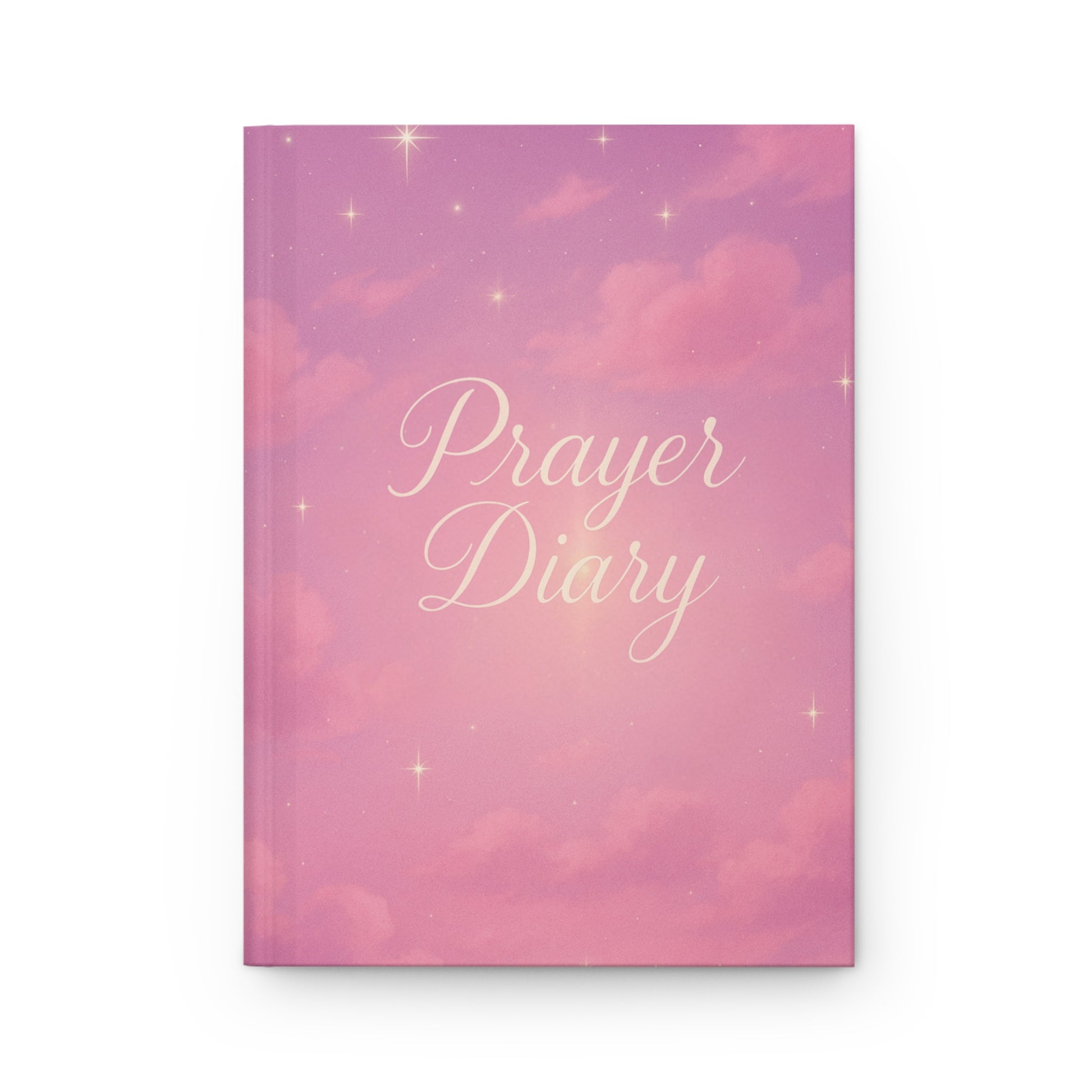 Hardcover Journal Matte Pink Prayer Diary