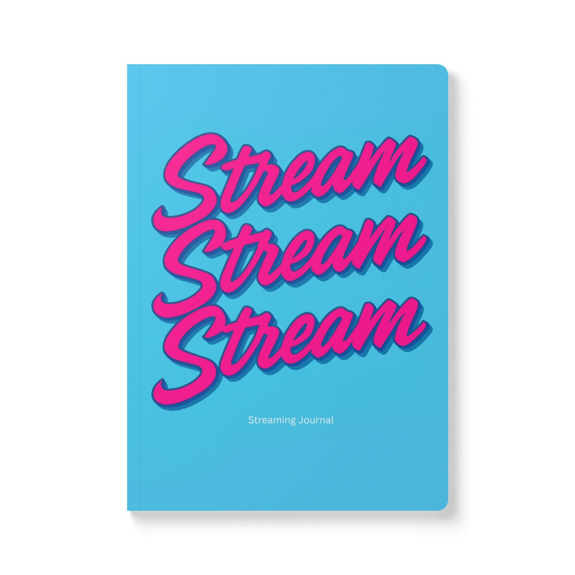 Softcover Journal Blue Streaming Journal