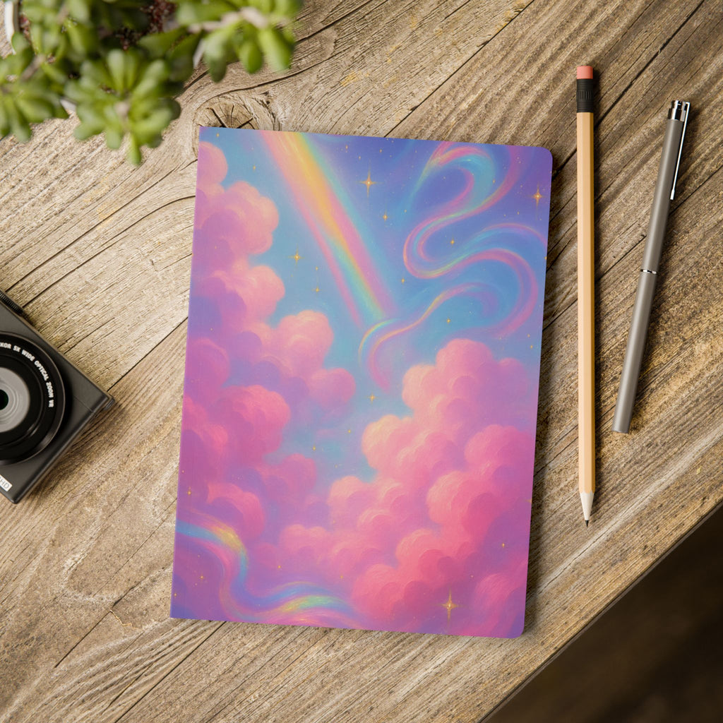 Dreamy Clouds Softcover Journal | Inspirational Writing Notebook, Gift for Artists, Journaling, Personal Reflection, Home Office Decor